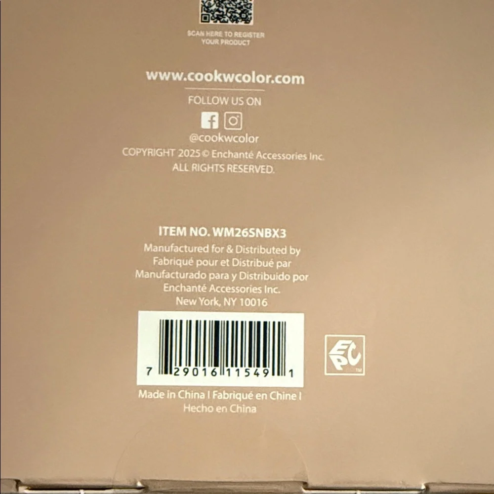 CWC Tan Snack Box with Compartments - Picture 6 of 6